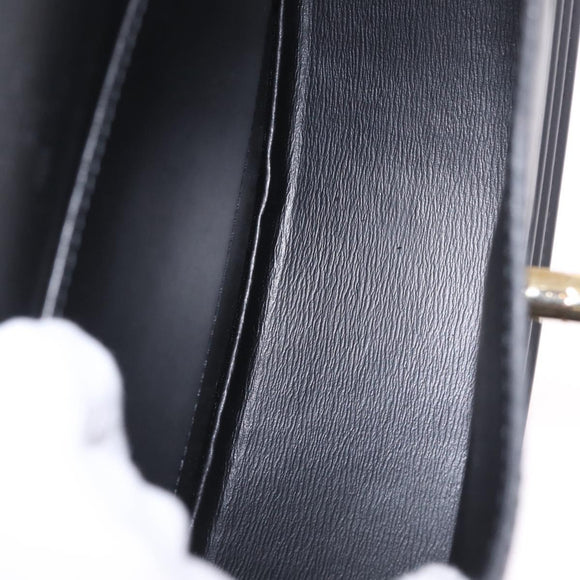 LOUIS VUITTON Epi Tilsitt Hand Bag Black M52482 LV Auth bs37847