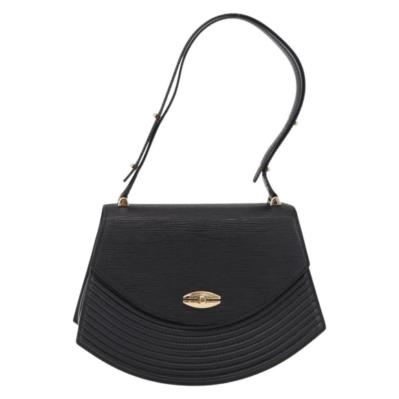 LOUIS VUITTON Epi Tilsitt Hand Bag Black M52482 LV Auth bs37847