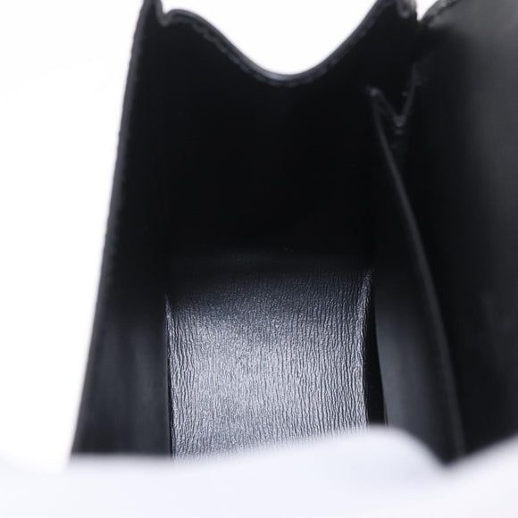 LOUIS VUITTON Epi Tilsitt Hand Bag Black M52482 LV Auth bs37847