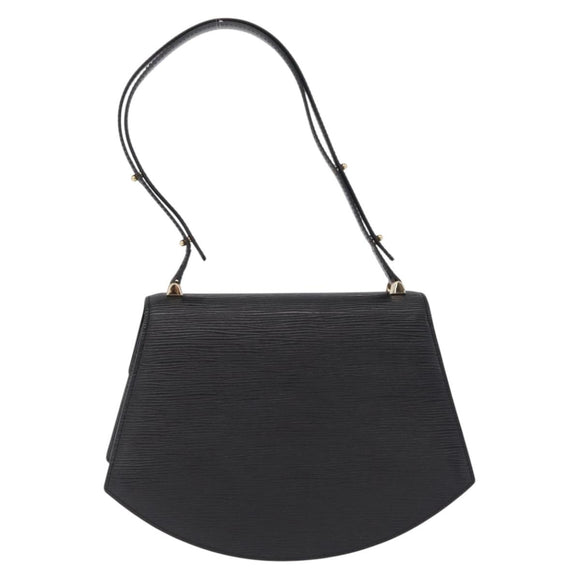 LOUIS VUITTON Epi Tilsitt Hand Bag Black M52482 LV Auth bs37847