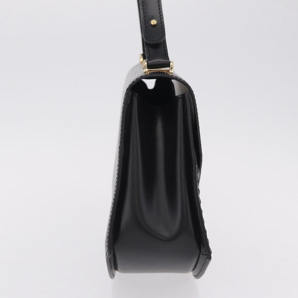 LOUIS VUITTON Epi Tilsitt Hand Bag Black M52482 LV Auth bs37847