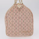 LOUIS VUITTON Monogram Mini Lin Croisette Speedy 30 Bag Pink M95501 Auth bs37848A-6
