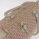 LOUIS VUITTON Monogram Mini Lin Croisette Speedy 30 Bag Pink M95501 Auth bs37848A-8