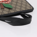 GUCCI GG Supreme Childrens Apple Hand Bag PVC Beige 648797 Auth bs37851-7