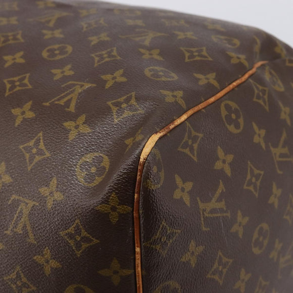 LOUIS VUITTON Monogram Keepall 60 Boston Bag M41422 LV Auth bs37853