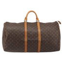 LOUIS VUITTON Monogram Keepall 60 Boston Bag M41422 LV Auth bs37853-2