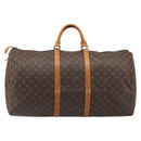 LOUIS VUITTON Monogram Keepall 60 Boston Bag M41422 LV Auth bs37853-3