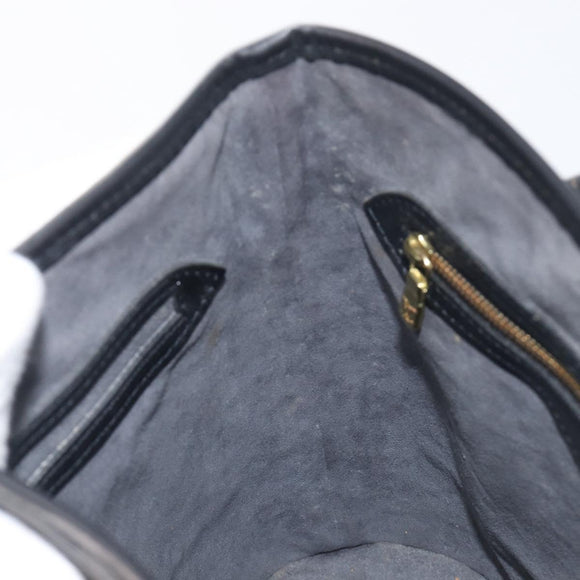 LOUIS VUITTON Epi Bucket PM Hand Bag SPO Black M58992 LV Auth bs37854A
