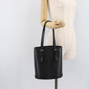LOUIS VUITTON Epi Bucket PM Hand Bag SPO Black M58992 LV Auth bs37854A-28