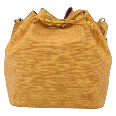 LOUIS VUITTON Epi Petit Noe Shoulder Bag Tassili Yellow M44109 LV Auth bs37856 - 0