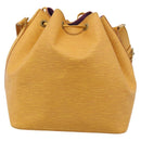 LOUIS VUITTON Epi Petit Noe Shoulder Bag Tassili Yellow M44109 LV Auth bs37856-3