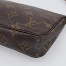 LOUIS VUITTON Monogram Pochette Accessoires Pouch M51980 LV Auth bs37857-11