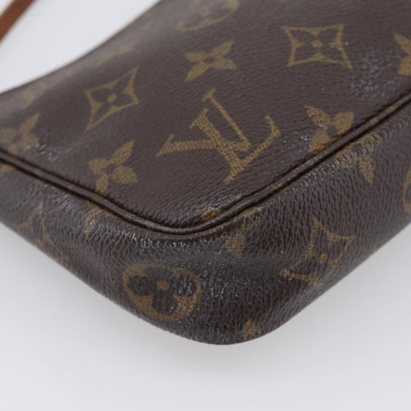 LOUIS VUITTON Monogram Pochette Accessoires Pouch M51980 LV Auth bs37857