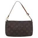 LOUIS VUITTON Monogram Pochette Accessoires Pouch M51980 LV Auth bs37857-2