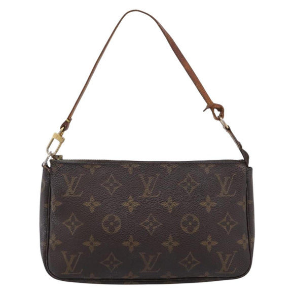 LOUIS VUITTON Monogram Pochette Accessoires Pouch M51980 LV Auth bs37857