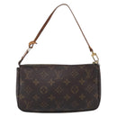 LOUIS VUITTON Monogram Pochette Accessoires Pouch M51980 LV Auth bs37857-3