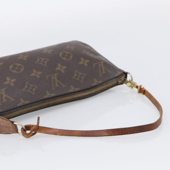 LOUIS VUITTON Monogram Pochette Accessoires Pouch M51980 LV Auth bs37857