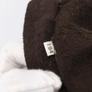 Miu Miu Shoulder Bag Leather Dark Brown Auth bs37865-12