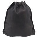 Miu Miu Shoulder Bag Leather Dark Brown Auth bs37865-2