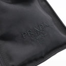 PRADA Hand Bag Nylon Black Silver Auth bs37868-15
