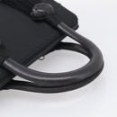 PRADA Hand Bag Nylon Black Silver Auth bs37868-7