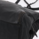 PRADA Chain Shoulder Bag Leather Black Auth bs37869-15