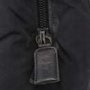 PRADA Chain Shoulder Bag Leather Black Auth bs37869-16