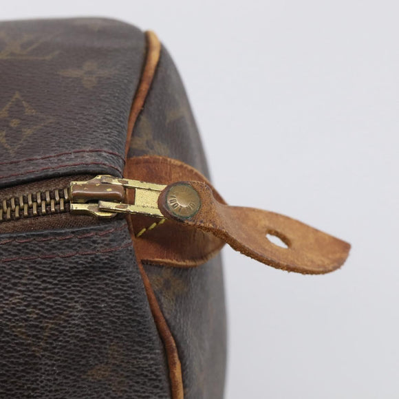 LOUIS VUITTON Monogram Speedy 30 Hand Bag M41526 LV Auth bs37871