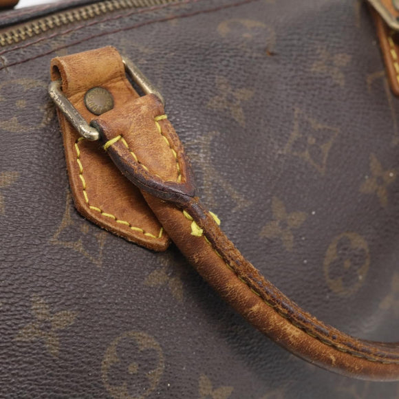 LOUIS VUITTON Monogram Speedy 30 Hand Bag M41526 LV Auth bs37871