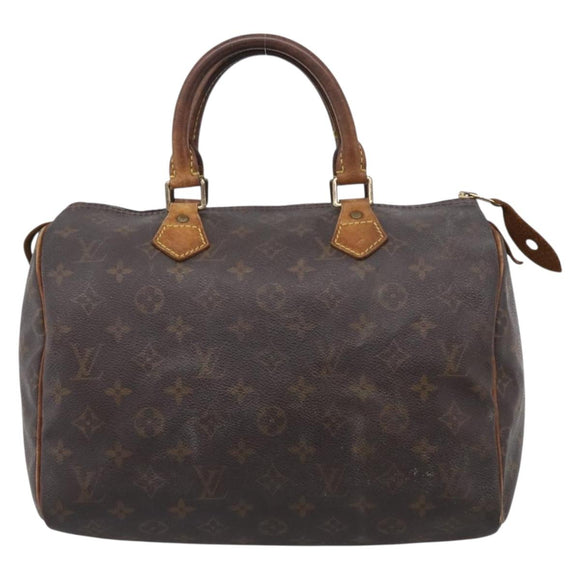 LOUIS VUITTON Monogram Speedy 30 Hand Bag M41526 LV Auth bs37871