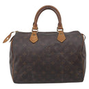 LOUIS VUITTON Monogram Speedy 30 Hand Bag M41526 LV Auth bs37871-3