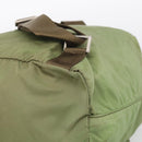 PRADA Backpack Nylon Green Silver Auth bs37872-14
