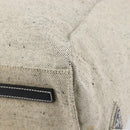 PRADA Tote Bag Canvas Gray Silver Auth bs37877-13