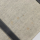 PRADA Tote Bag Canvas Gray Silver Auth bs37877-18