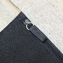 PRADA Tote Bag Canvas Gray Silver Auth bs37877-25