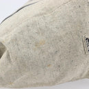 PRADA Tote Bag Canvas Gray Silver Auth bs37877-6