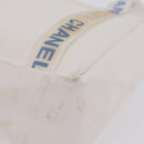 CHANEL Chanel Sports Shoulder Bag Polyester White Silver CC Auth bs37878-13