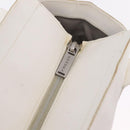 CHANEL Chanel Sports Shoulder Bag Polyester White Silver CC Auth bs37878-16