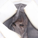 CHANEL Chanel Sports Shoulder Bag Polyester White Silver CC Auth bs37878-20