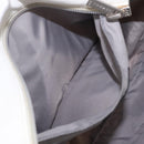 CHANEL Chanel Sports Shoulder Bag Polyester White Silver CC Auth bs37878-21