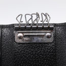 GUCCI Key Case Leather Black Silver 033 0959 Auth bs37882-18