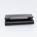 GUCCI Key Case Leather Black Silver 033 0959 Auth bs37882-7