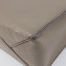 Balenciaga Paper Mini Hand Bag Leather 2way Beige Gold Tone 387477 Auth bs37887-15