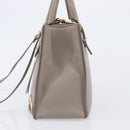 Balenciaga Paper Mini Hand Bag Leather 2way Beige Gold Tone 387477 Auth bs37887-4