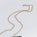 Salvatore Ferragamo Vala Chain Shoulder Bag Leather Black Gold Tone Auth bs37890-8