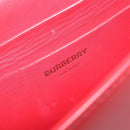 BURBERRY Grace Shoulder Bag Leather Red Gold Tone Auth bs37892A-19