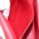 BURBERRY Grace Shoulder Bag Leather Red Gold Tone Auth bs37892A-23