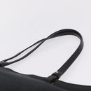 Salvatore Ferragamo Gancini Tote Bag Canvas Black Silver Auth bs37893A-8