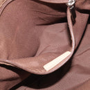 Salvatore Ferragamo Tote Bag Canvas Brown Silver Auth bs37897-19