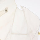 HERMES Vinyl Kelly Hand Bag Clear Gold Tone Auth bs37899-18